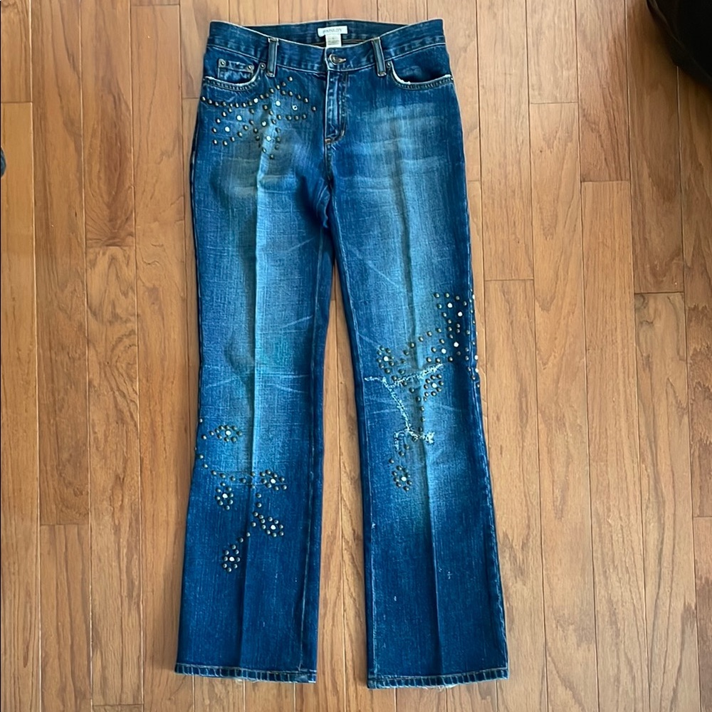 Harold’s Embellished Blue Jeans